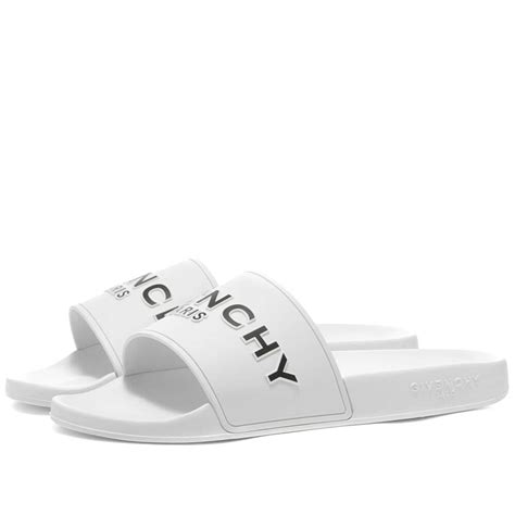 givenchy slide|givenchy slides white and black.